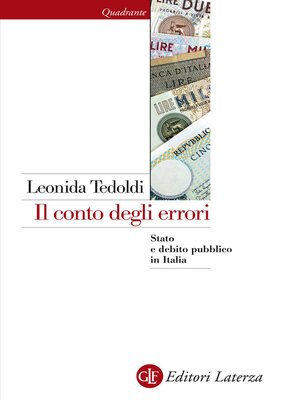 cover image of Il conto degli errori